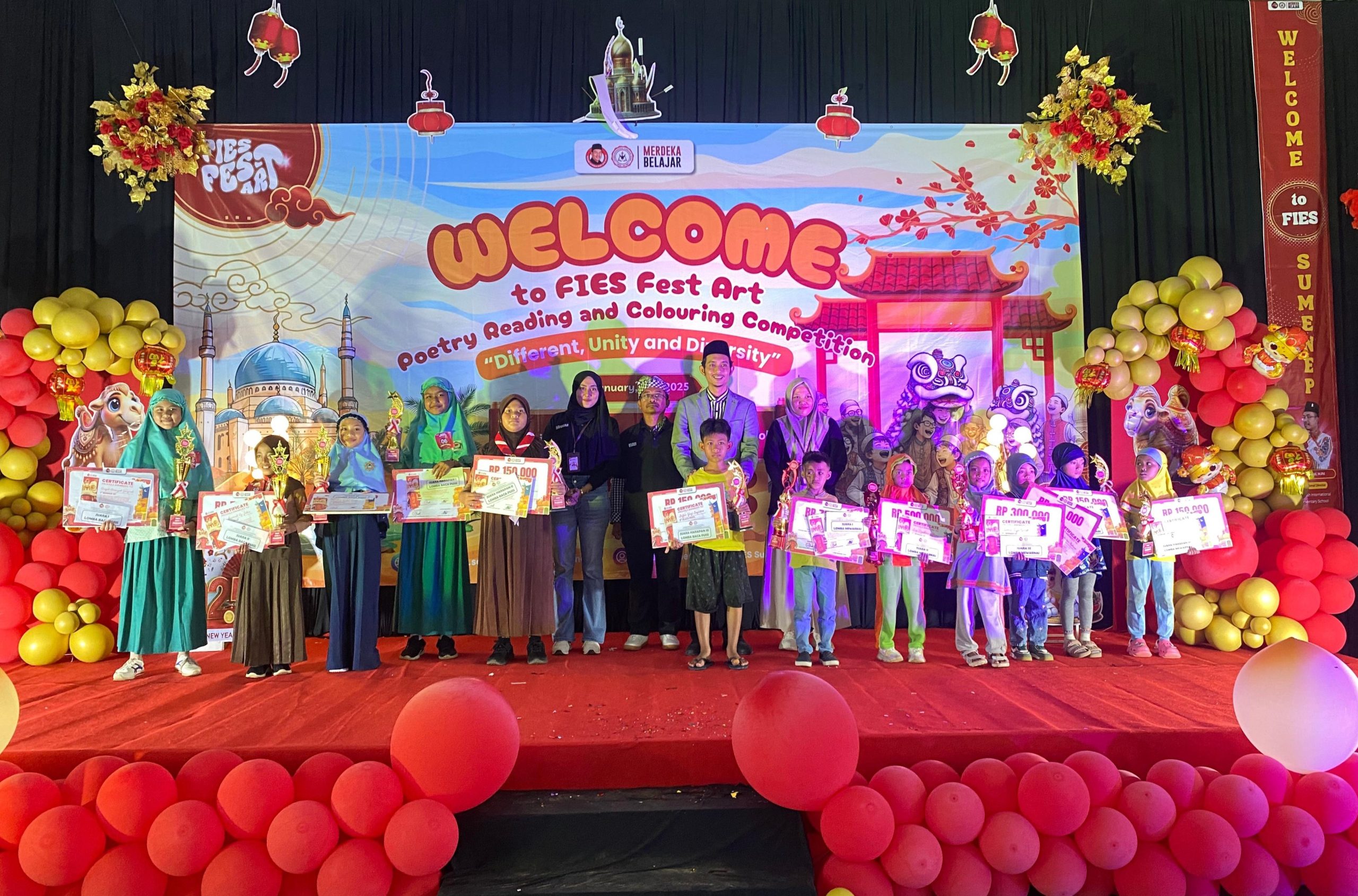 lomba baca puisi dan mewarnai fies fest art